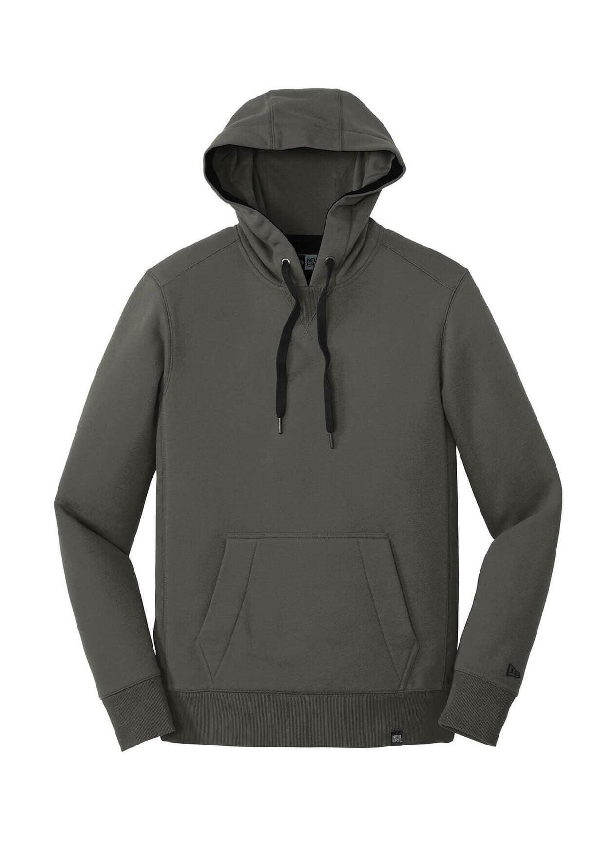 New Era Men's French Terry Pullover Hoodie - Dark Grey 3XL
