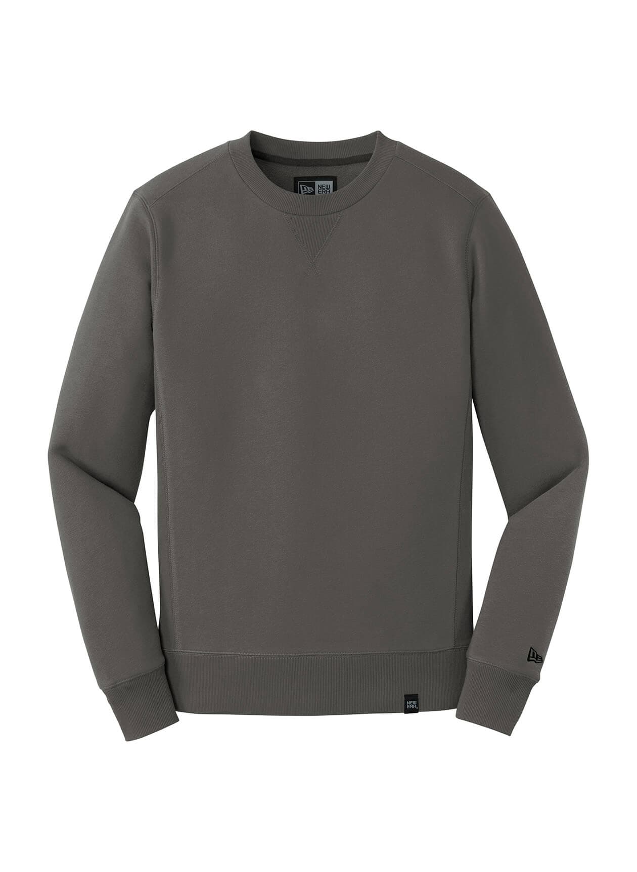 New Era Men's French Terry Crew Sweatshirt - Graphite (GRPH) 3XL