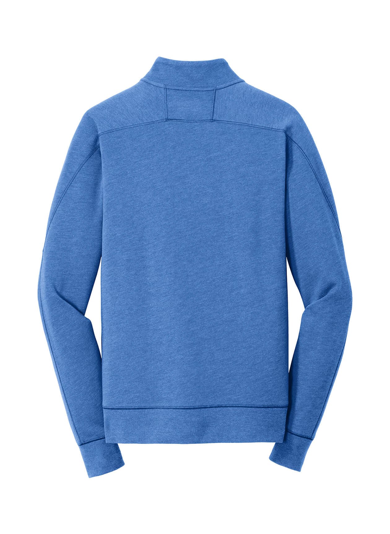 New Era Men's Tri-Blend Fleece Quarter-Zip - Blue 3XL
