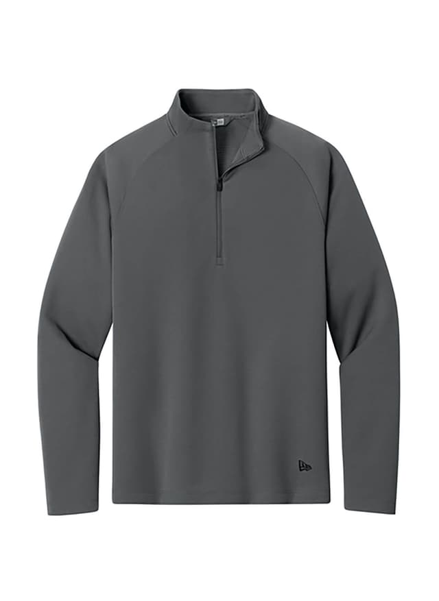 New Era Men's Stand Out Quarter-Zip - Dark Grey 3XL