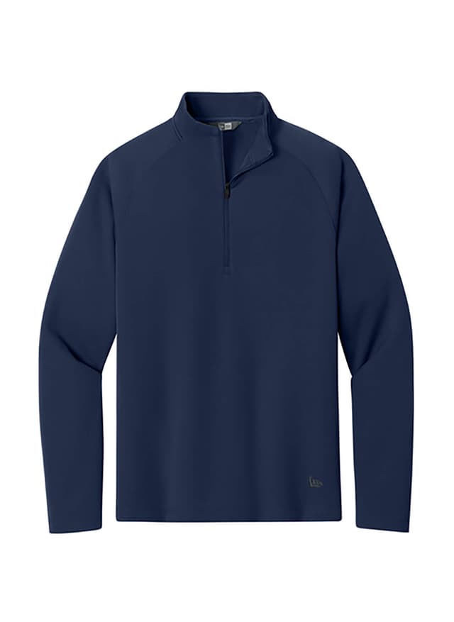 New Era Men's Stand Out Quarter-Zip - Navy 3XL