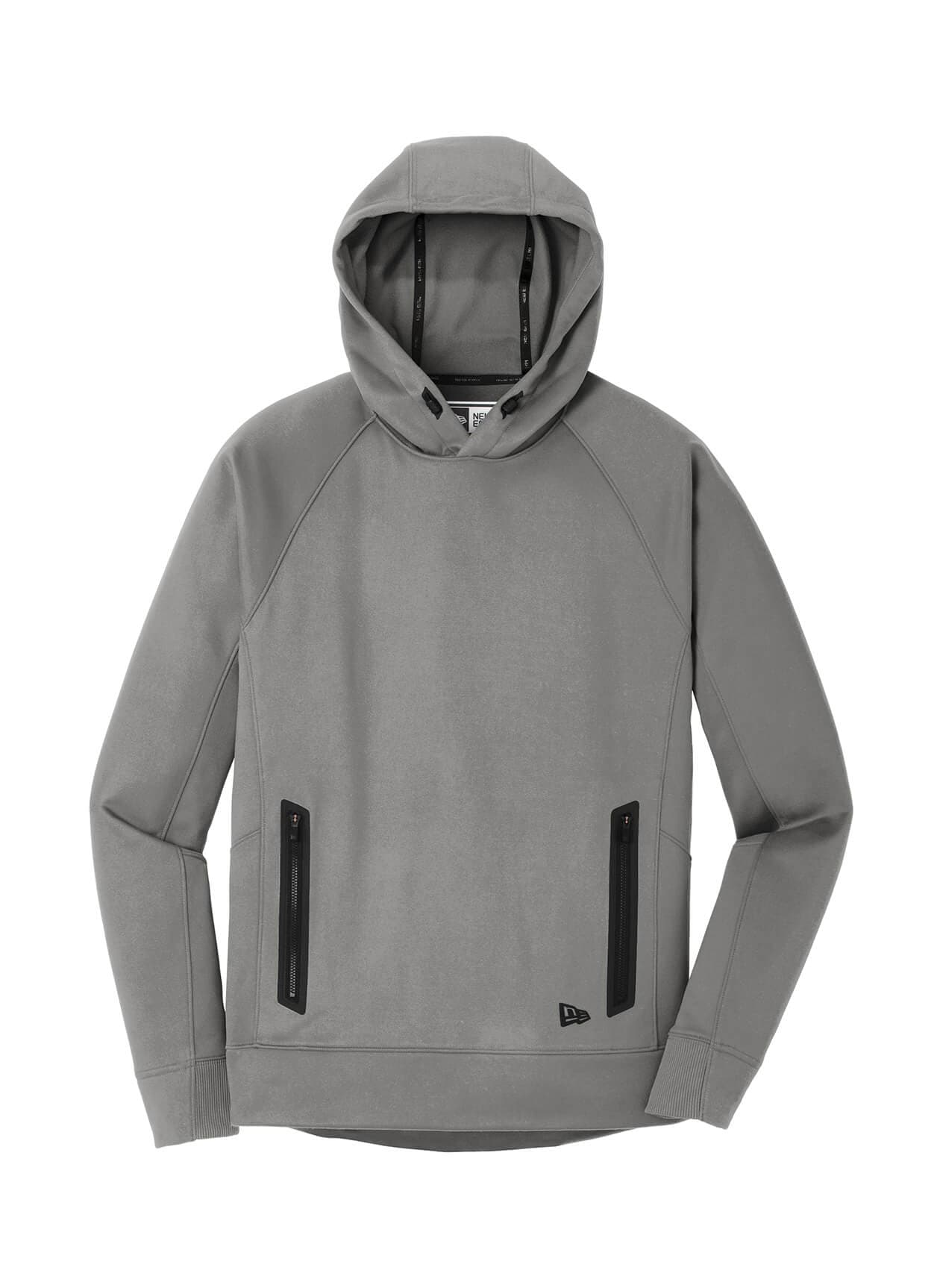 New Era Men's Venue Fleece Hoodie - Light Grey 3XL