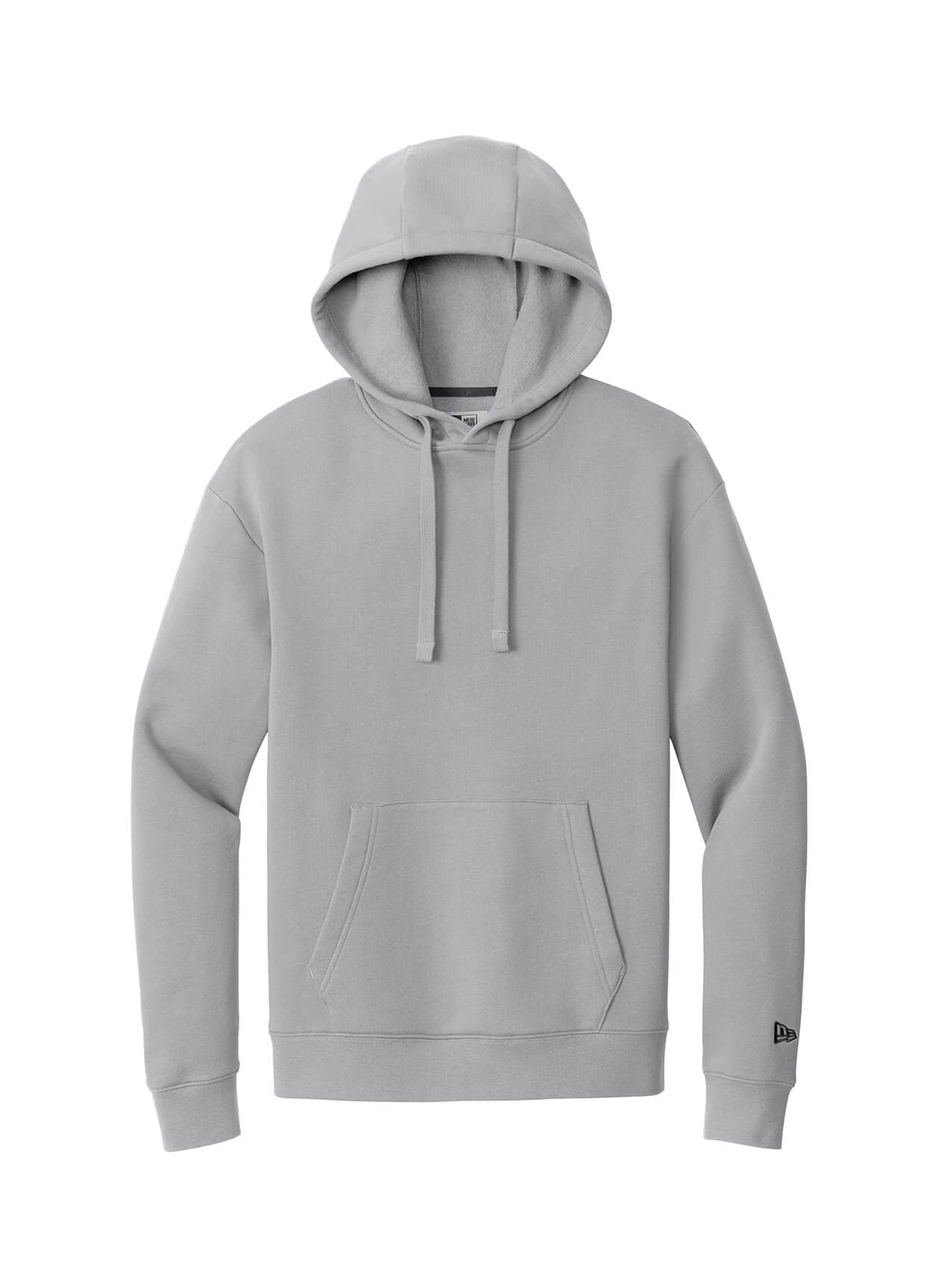 New Era Men's Heritage Fleece Hoodie - Light Grey 3XL