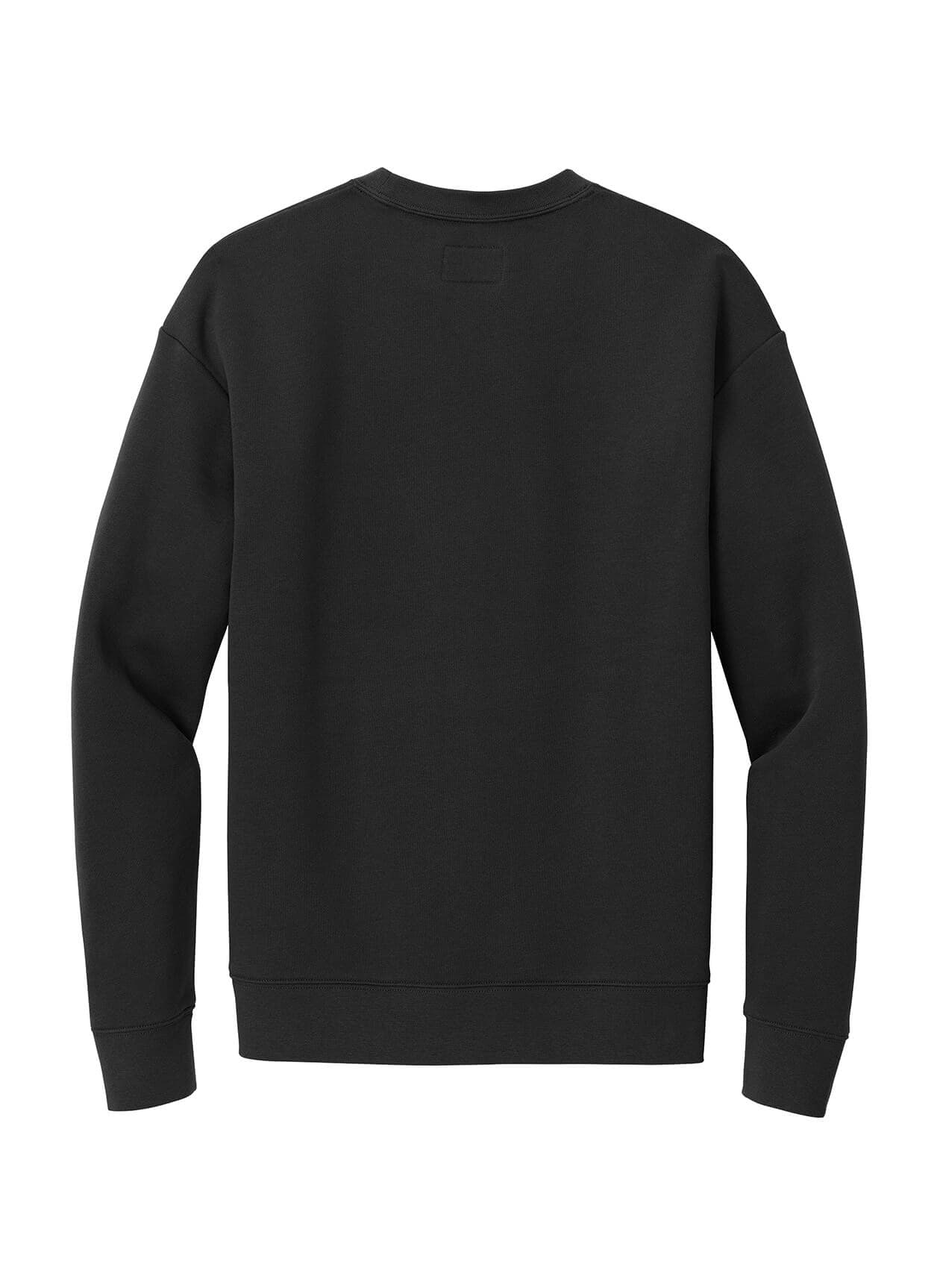 New Era Men's Heritage Fleece Pocket Crew Sweatshirt - Black 3XL