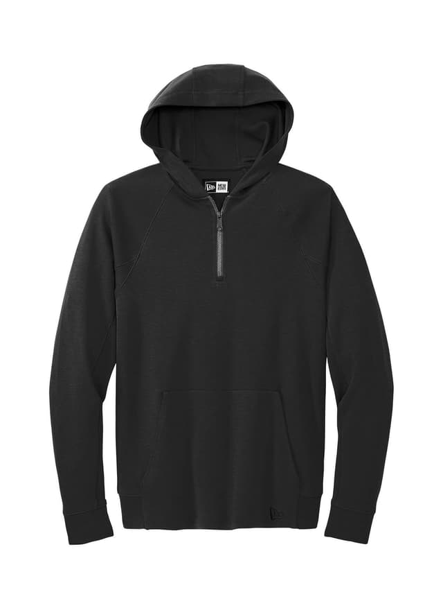 New Era Men's STS Quarter-Zip Hoodie - Black 3XL