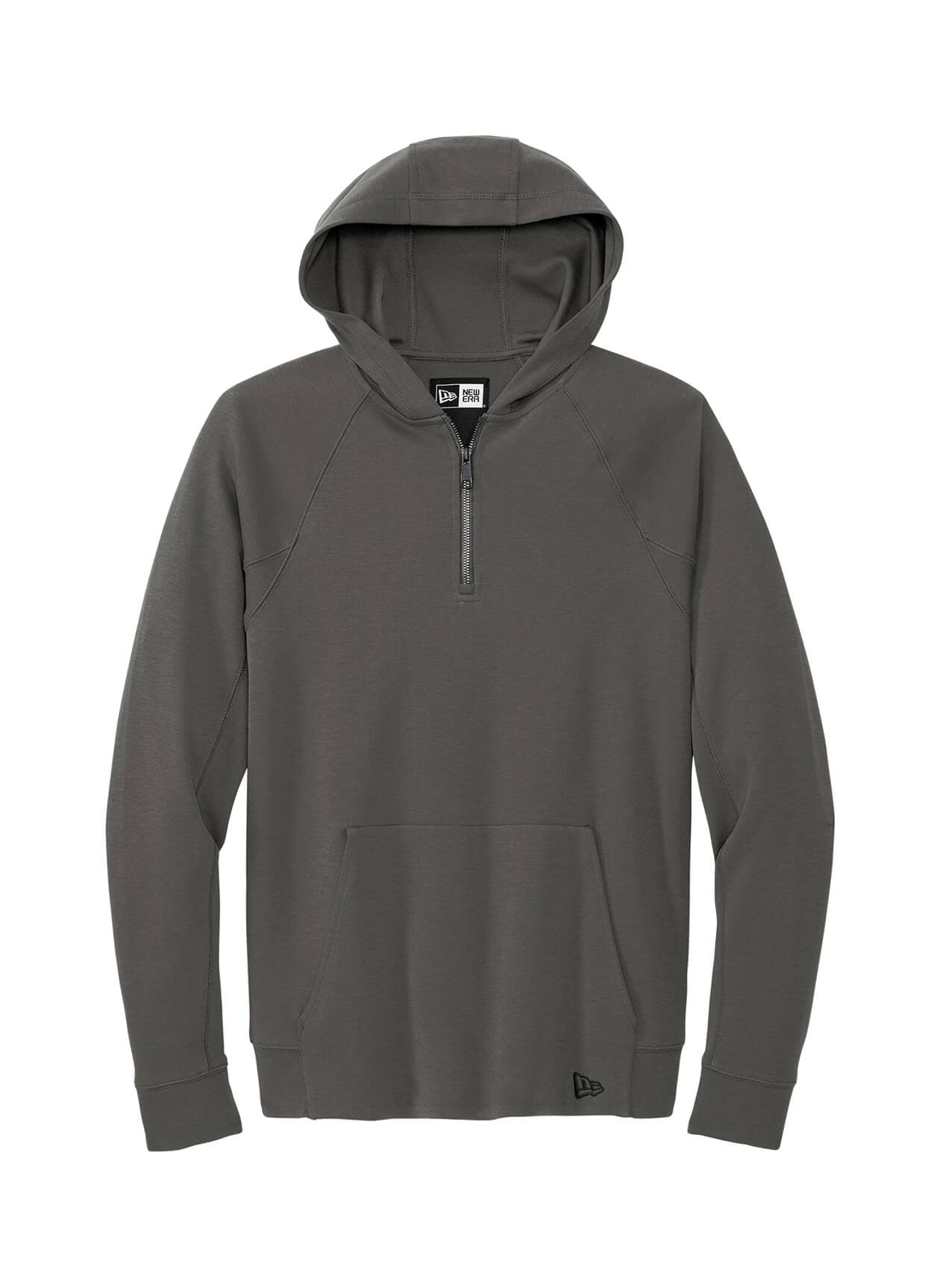 New Era Men's STS Quarter-Zip Hoodie - Dark Grey 3XL