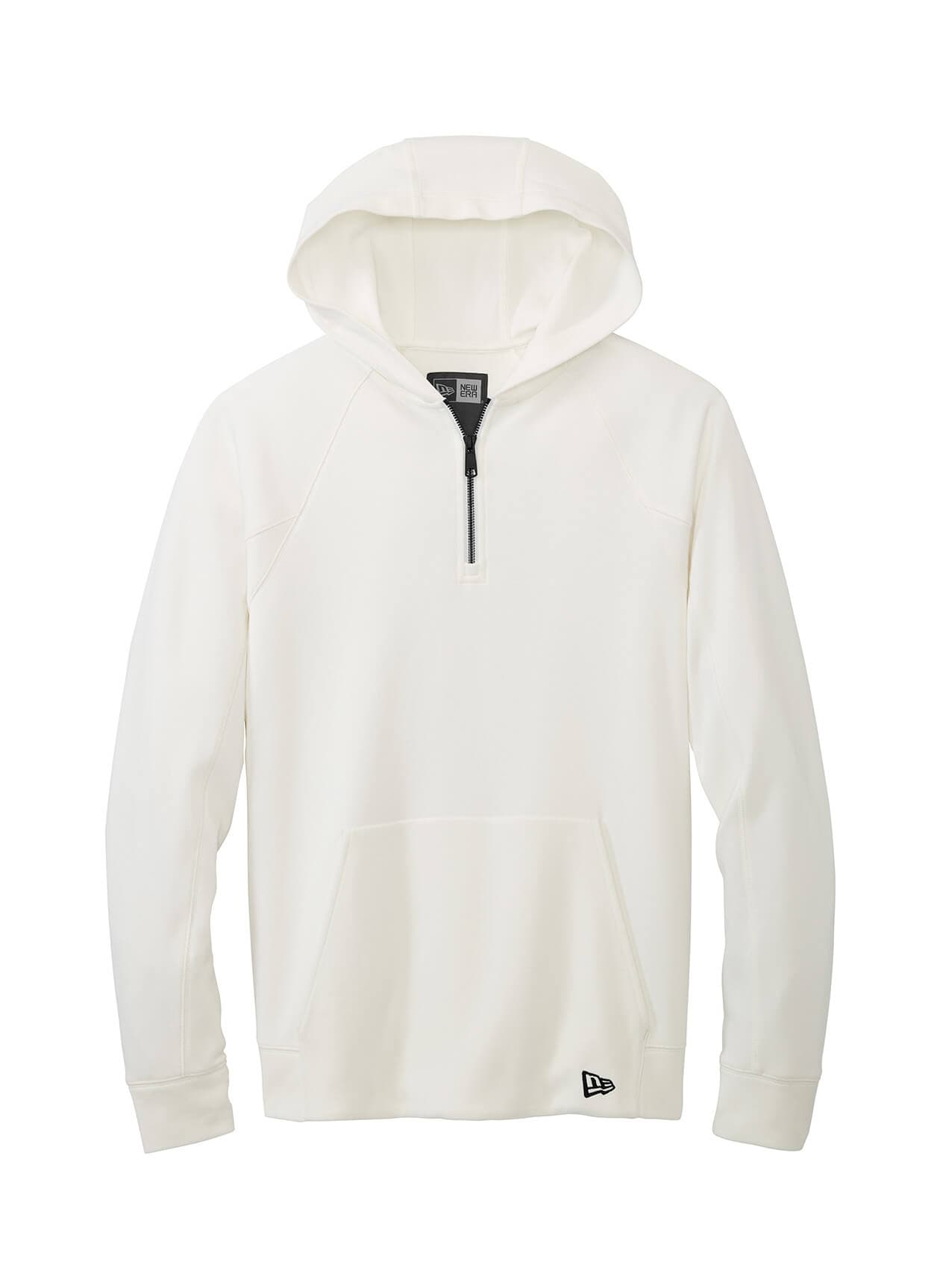New Era Men's STS Quarter-Zip Hoodie - White 3XL