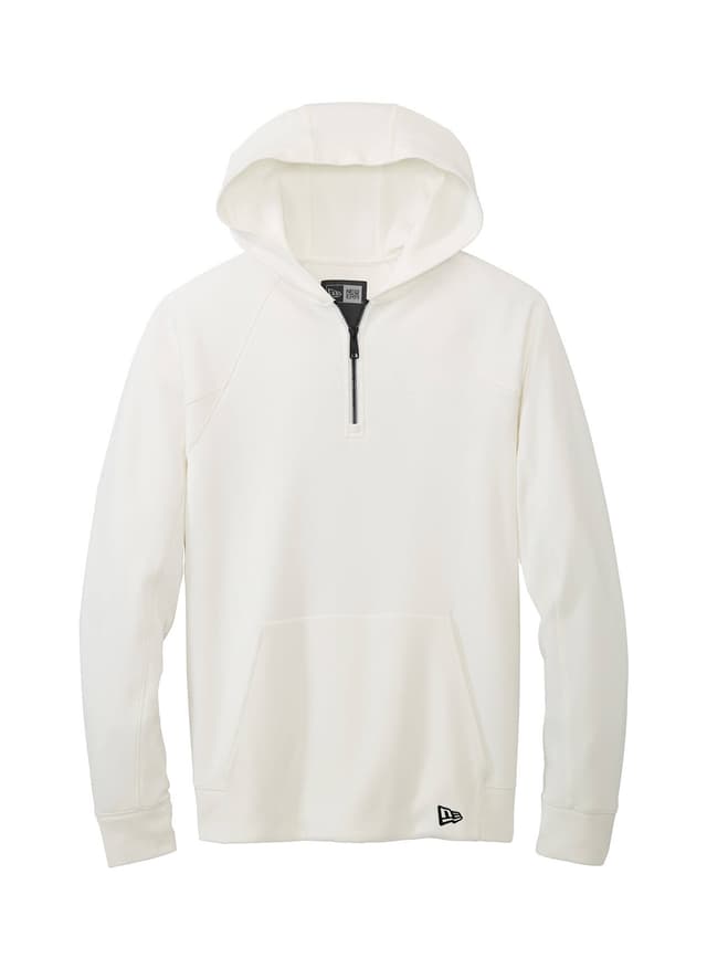New Era Men's STS Quarter-Zip Hoodie - White 3XL