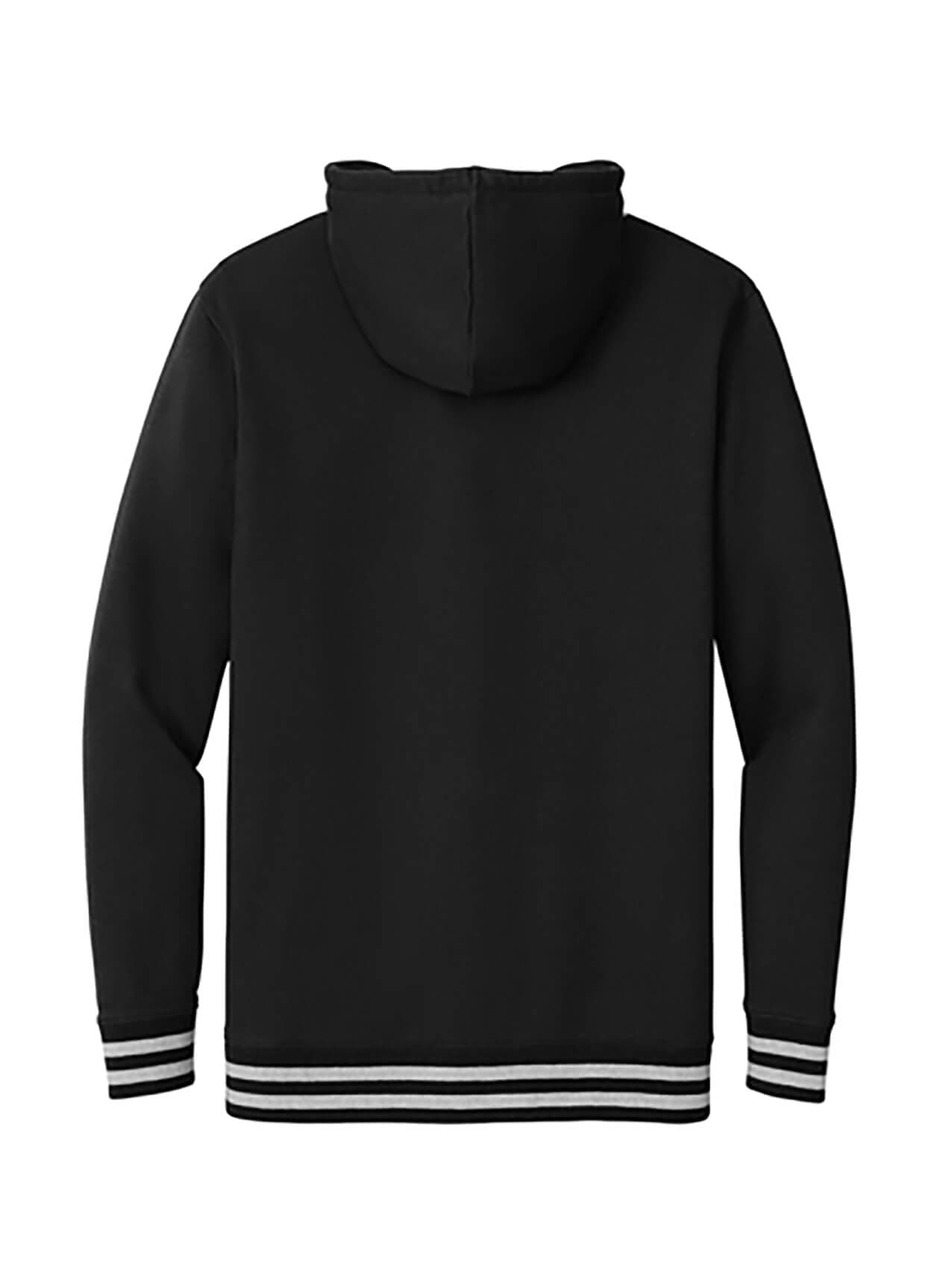 New Era Men's Comeback Fleece Pullover Hoodie - Black / Athletic Heather 3XL