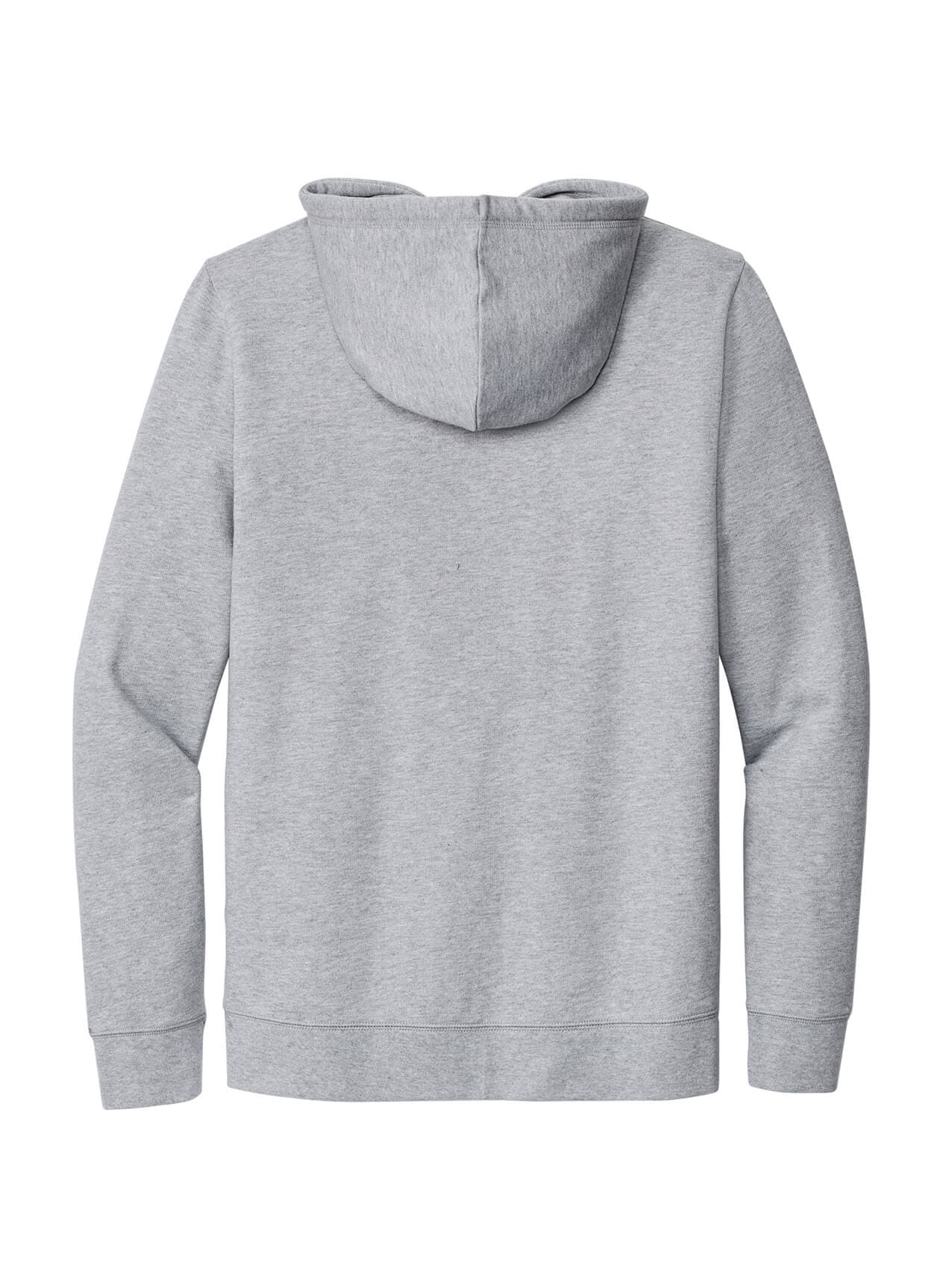 New Era Men's Comeback Fleece Full-Zip Hoodie - Light Grey 3XL