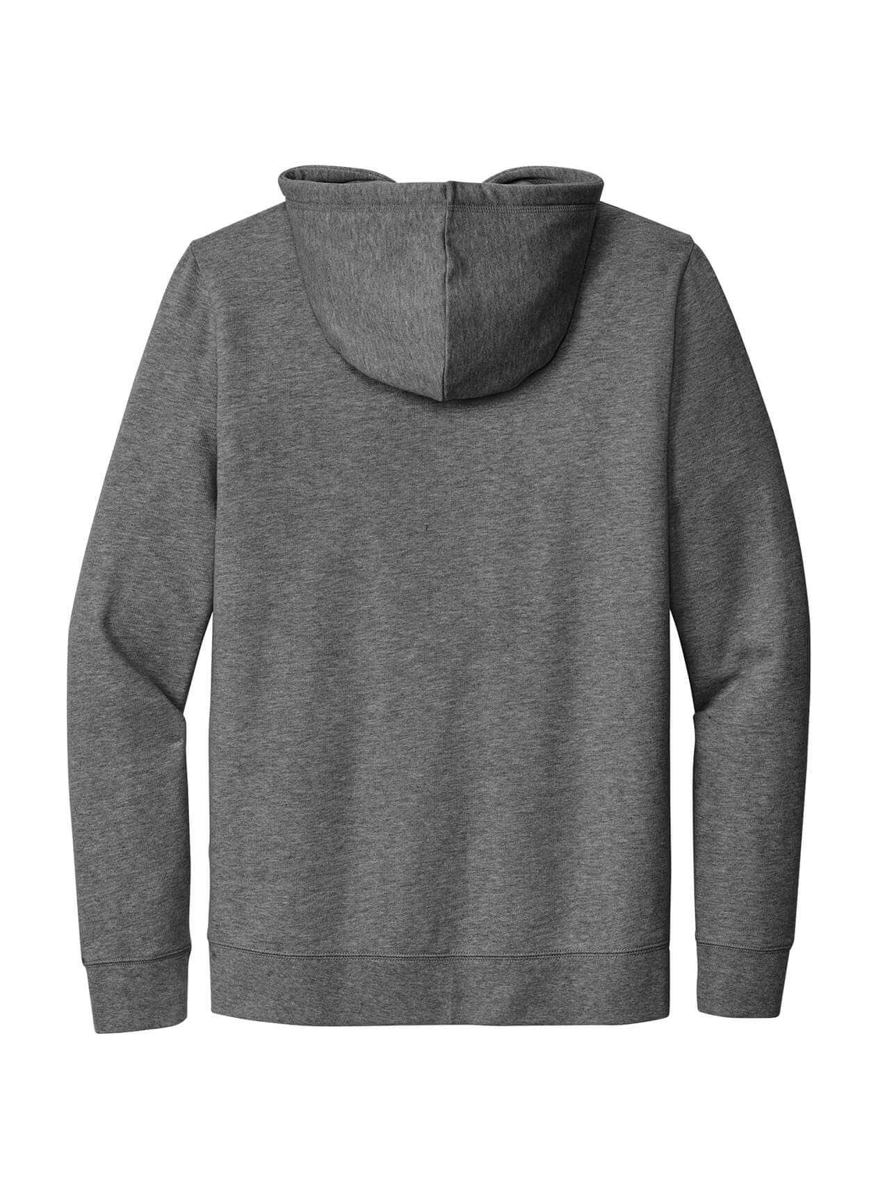 New Era Men's Comeback Fleece Full-Zip Hoodie - Dark Grey 3XL
