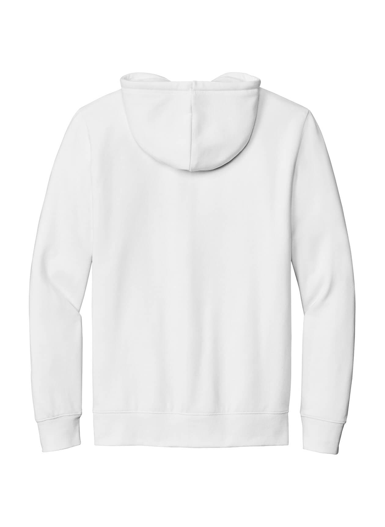 New Era Men's Comeback Fleece Full-Zip Hoodie - White 3XL