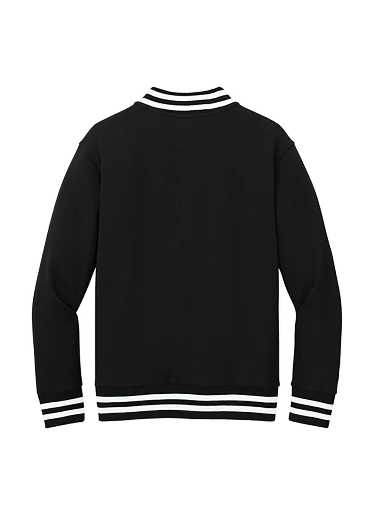 New Era Men's Varsity Heavyweight Fleece Jacket - Black 3XL