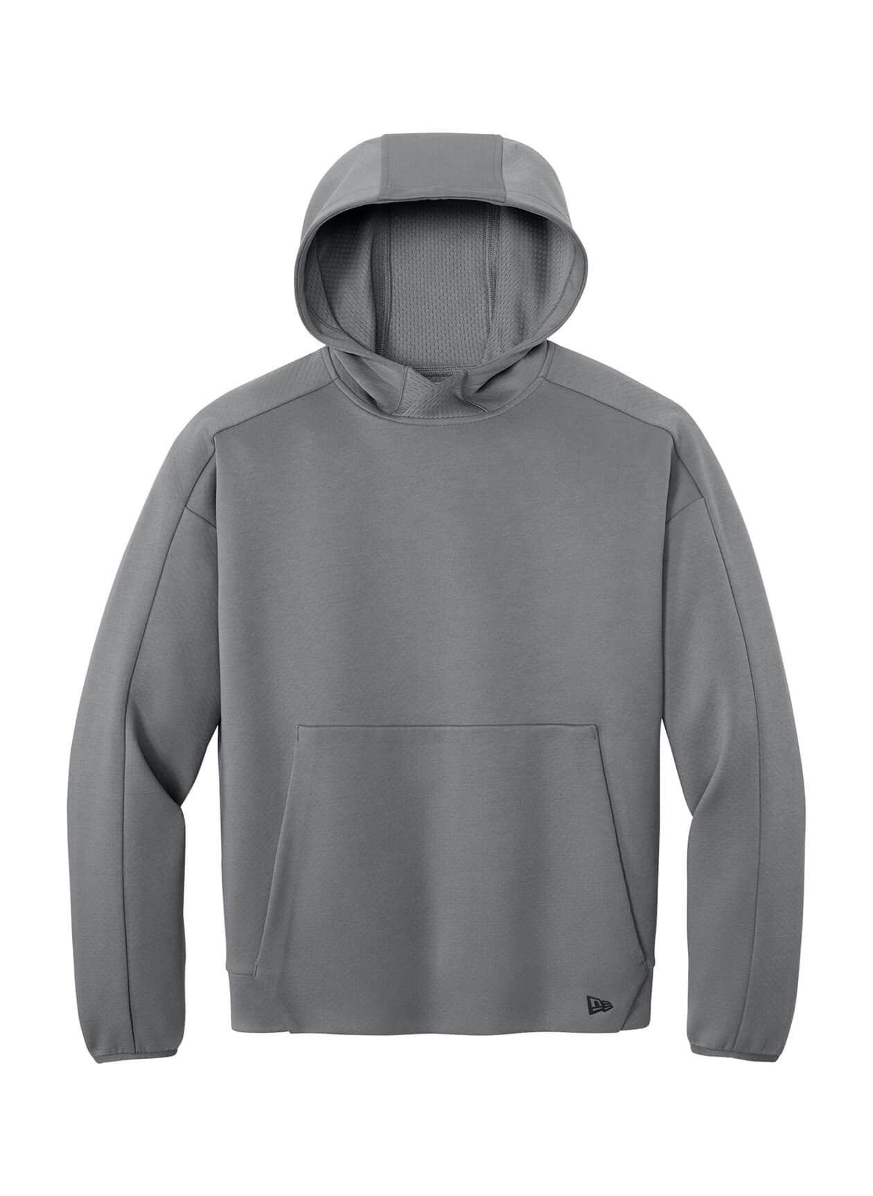 New Era Men's Double Back Pullover Hoodie - Dark Grey 3XL