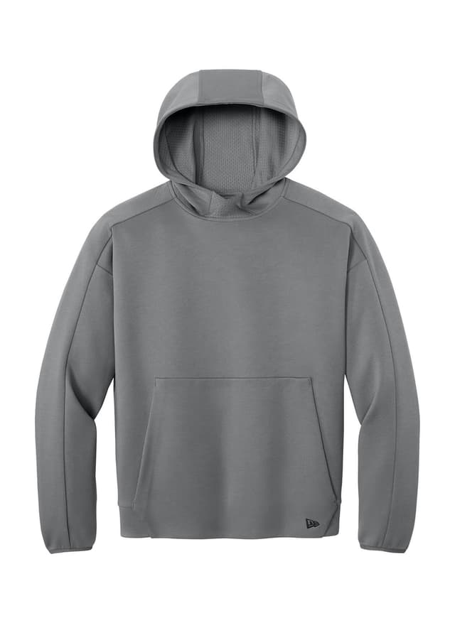 New Era Men's Double Back Pullover Hoodie - Dark Grey 3XL