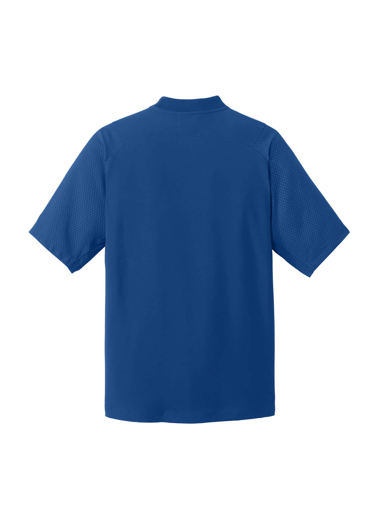 New Era Men's Cage Short-Sleeve Quarter-Zip Jacket - Blue 3XL