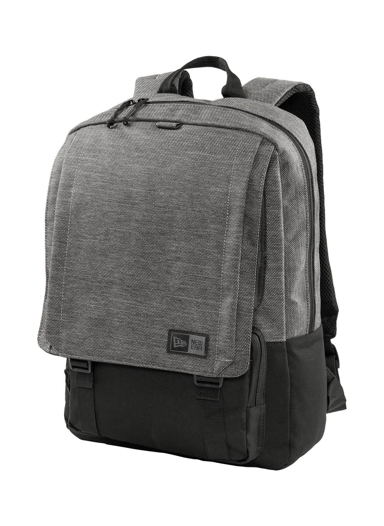 New Era Legacy Rucksack Backpack - Black Twill Heather / Black MISC