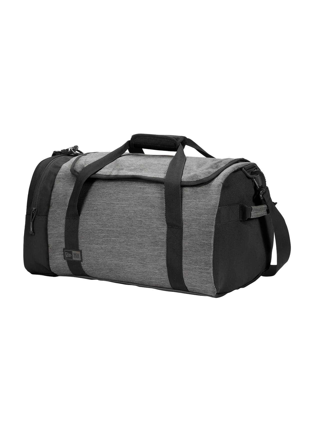 New Era Legacy Duffel - Black Twill Heather / Black MISC