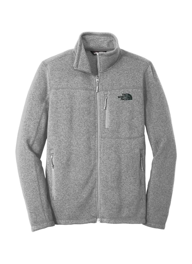 The North Face Men's Sweater Fleece Jacket - Light Grey 3XL