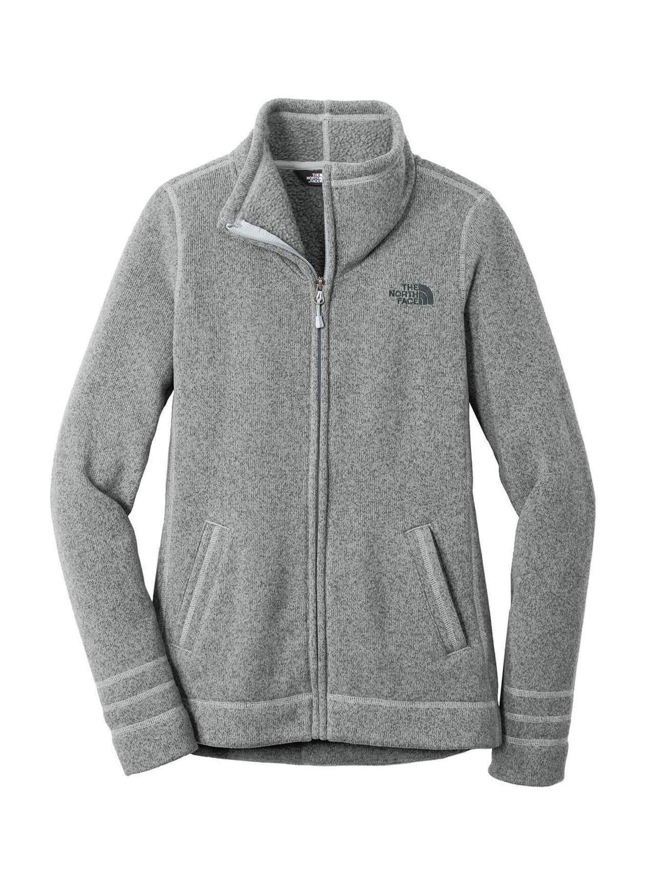 The North Face Women's Sweater Fleece Jacket - Light Grey LG