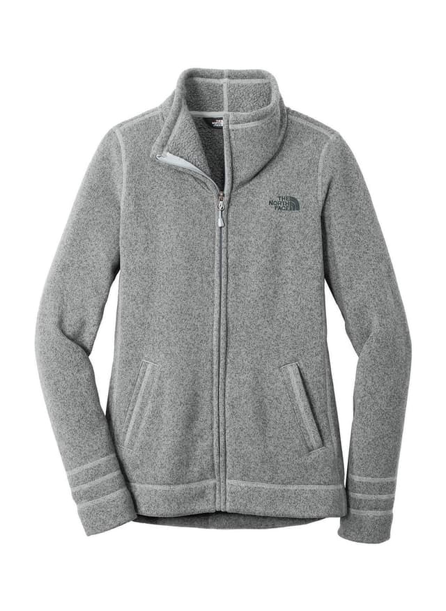 The North Face Women's Sweater Fleece Jacket - Light Grey LG