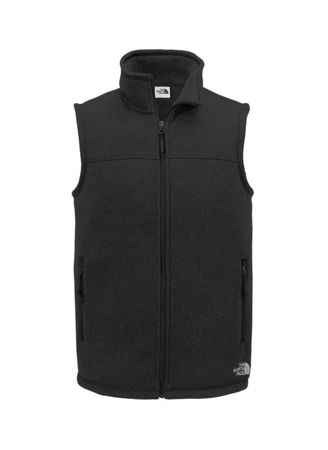 The North Face Sweater Fleece Vest - Black 3XL