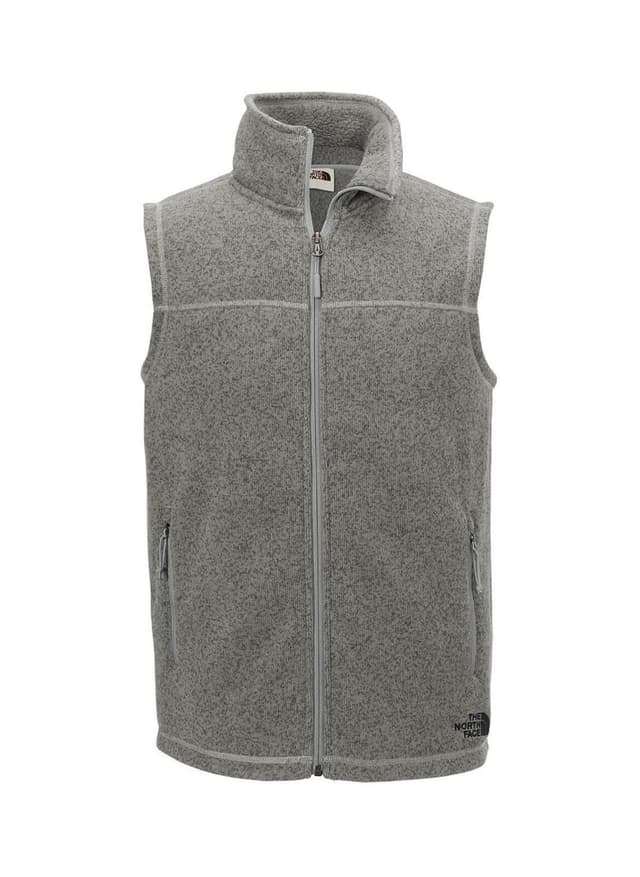 The North Face Sweater Fleece Vest - Dark Grey 3XL