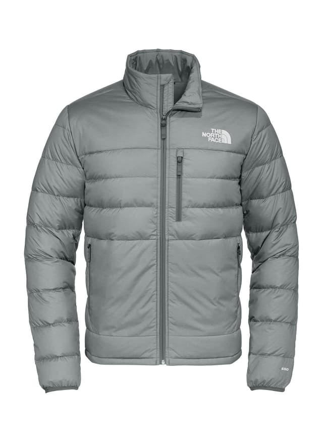 The North Face Men's Down Hybrid Jacket - Light Grey 3XL