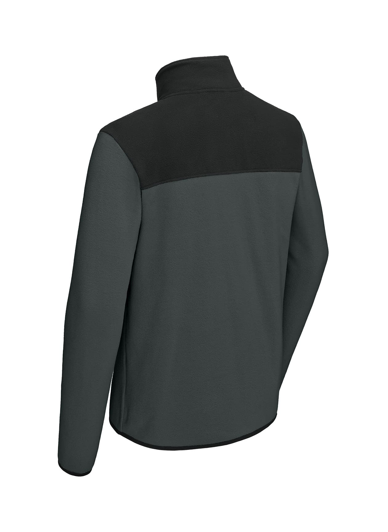 The North Face Men's Glacier Full-Zip Fleece Jacket - Asphalt Grey / TNF Black 3XL