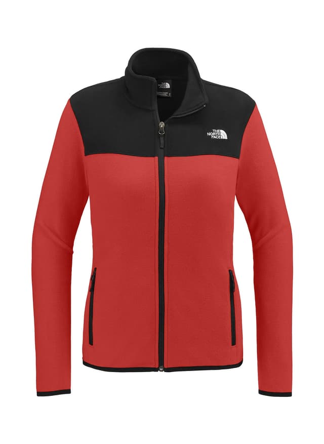 The North Face Women's Glacier Full-Zip Fleece Jacket - Red LG