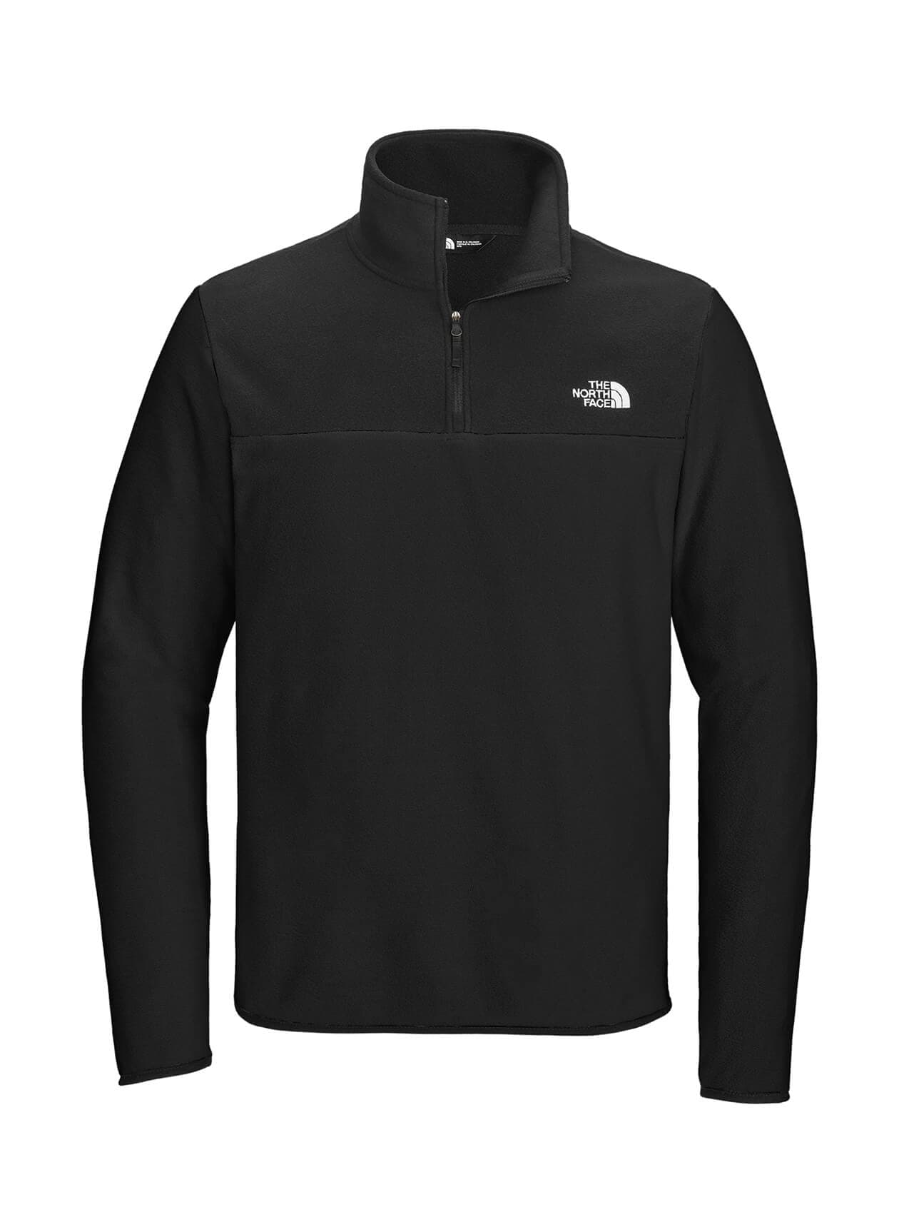 The North Face Men's Glacier 1/4-Zip Fleece - Black 3XL