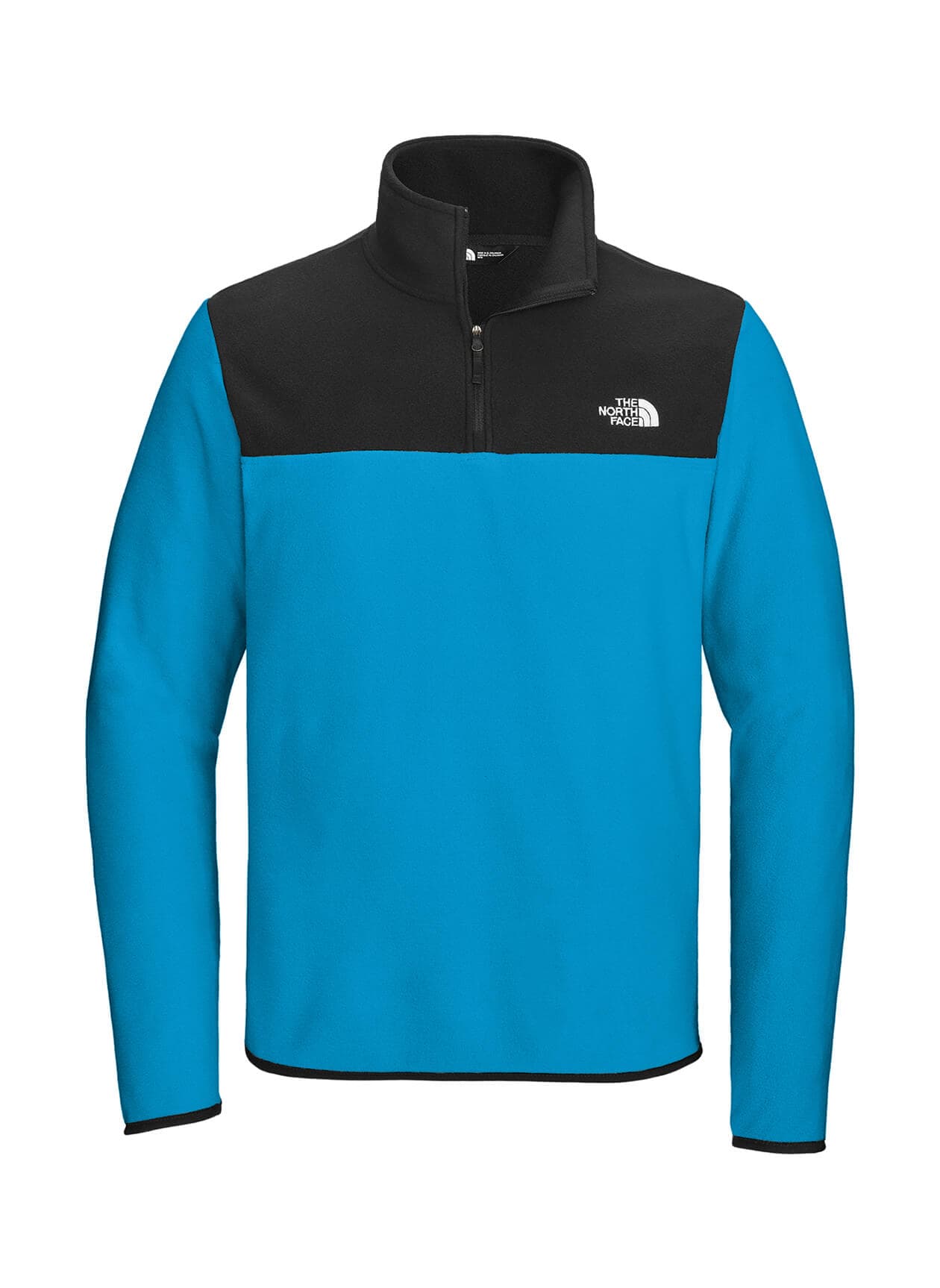 The North Face Men's Glacier 1/4-Zip Fleece - Cyan 3XL