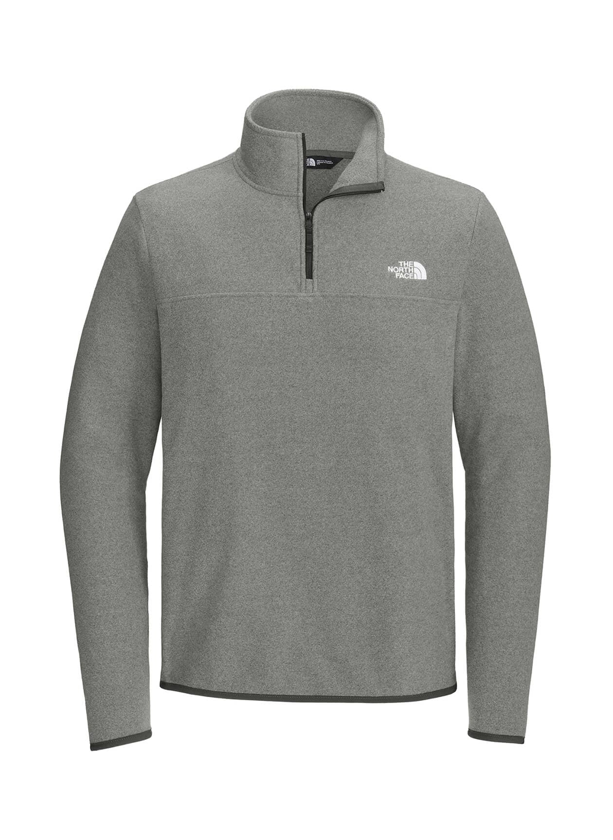 The North Face Men's Glacier 1/4-Zip Fleece - TNF Medium Grey Heather 3XL