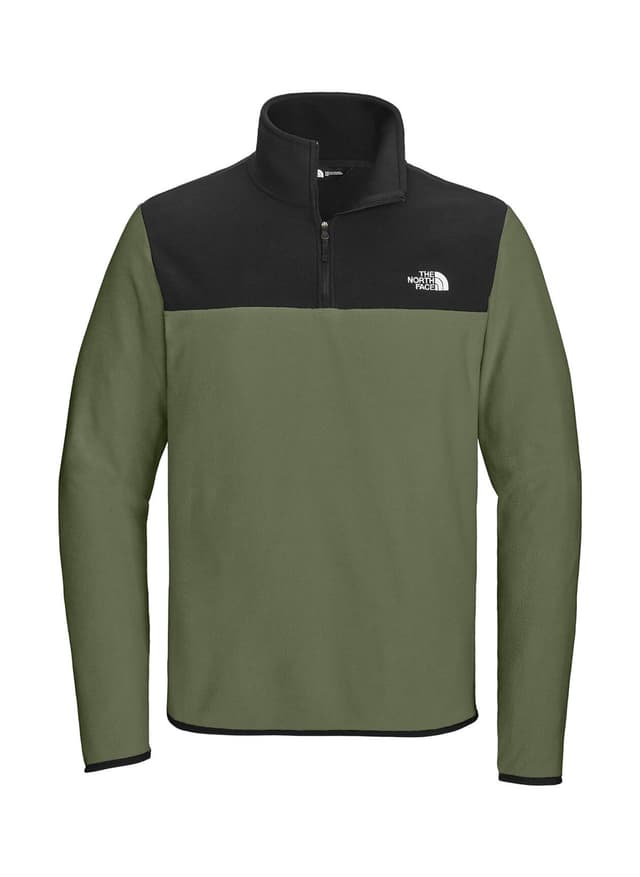 The North Face Men's Glacier 1/4-Zip Fleece - Green 3XL