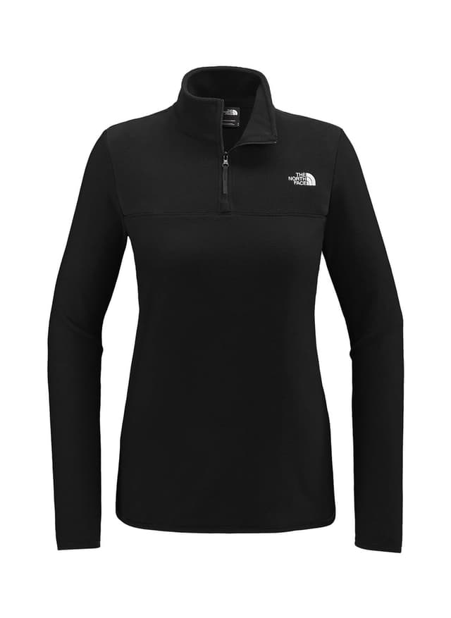 The North Face Women's Glacier 1/4-Zip Fleece - Black LG