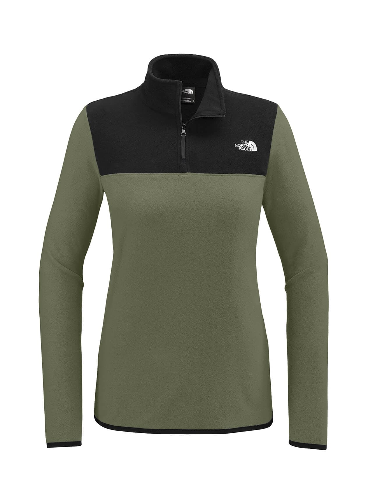 The North Face Women's Glacier 1/4-Zip Fleece - Green LG