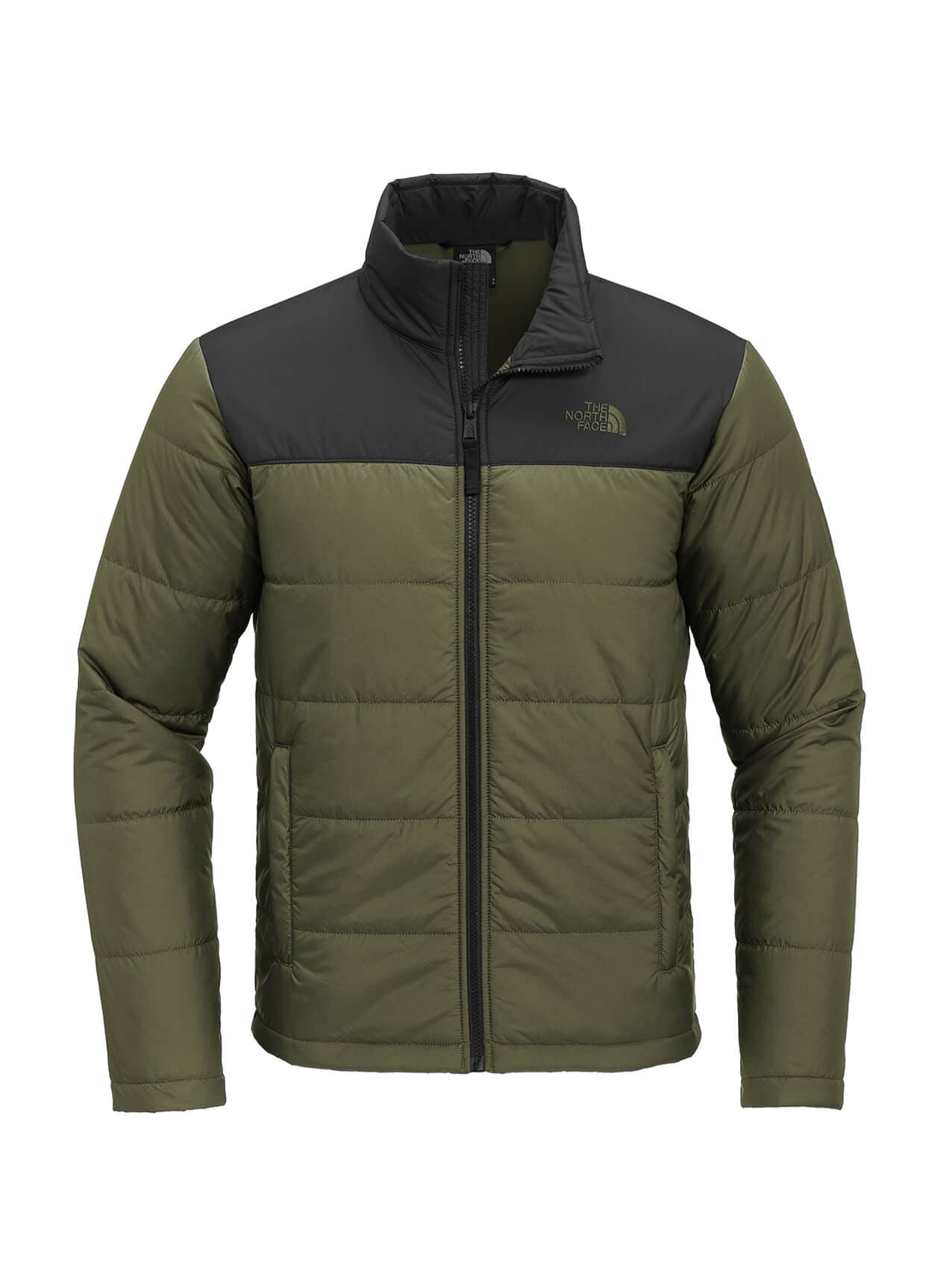 The North Face Men's Chest Logo Everyday Insulated Jacket - Green 3XL