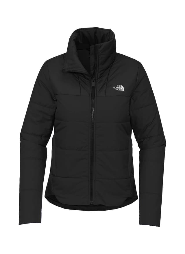 The North Face Women's Chest Logo Everyday Insulated Jacket - Black LG