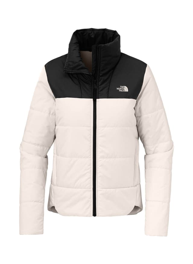 The North Face Women's Chest Logo Everyday Insulated Jacket - White LG