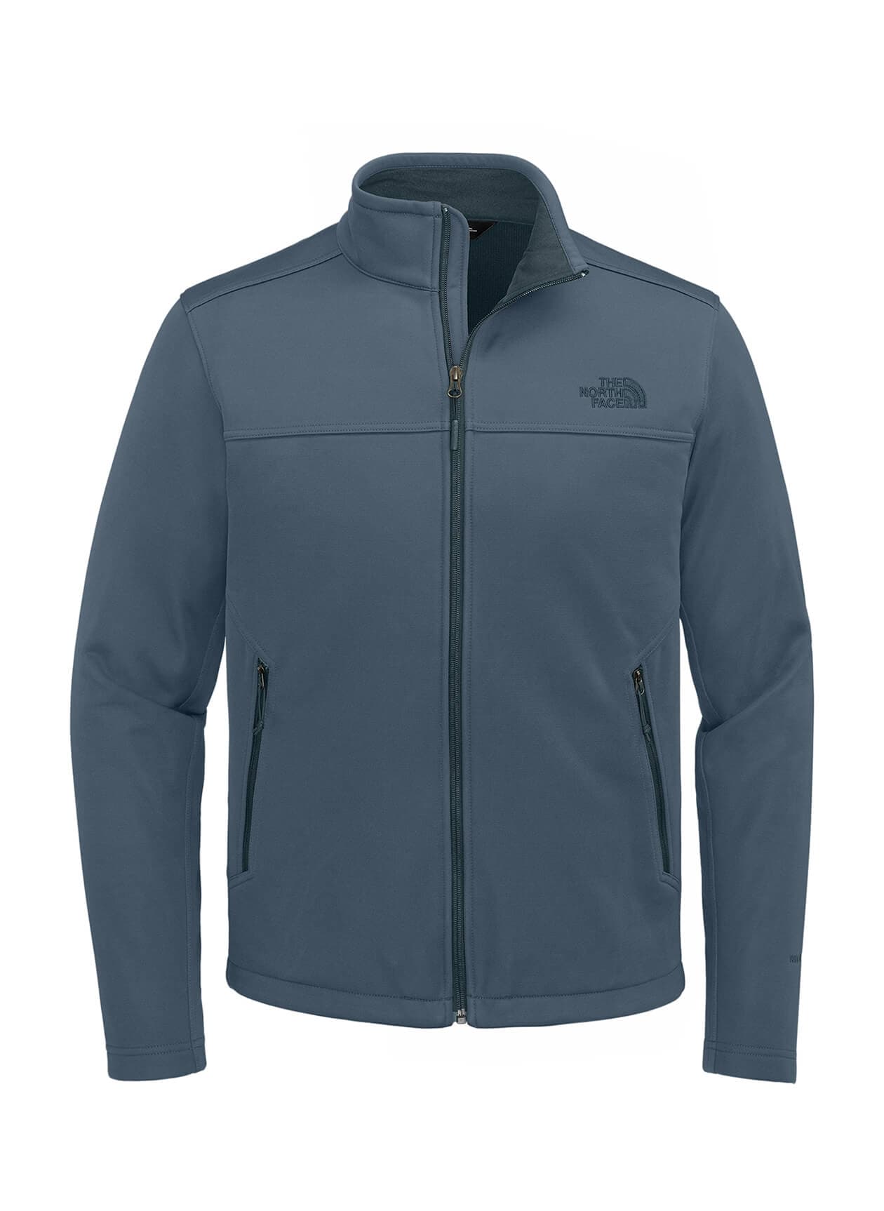The North Face Men's Chest Logo Ridgewall Soft Shell Jacket - Shady Blue (BLU) 3XL
