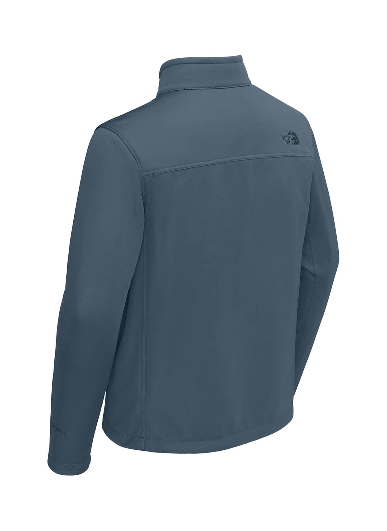 The North Face Men's Chest Logo Ridgewall Soft Shell Jacket - Shady Blue (BLU) 3XL
