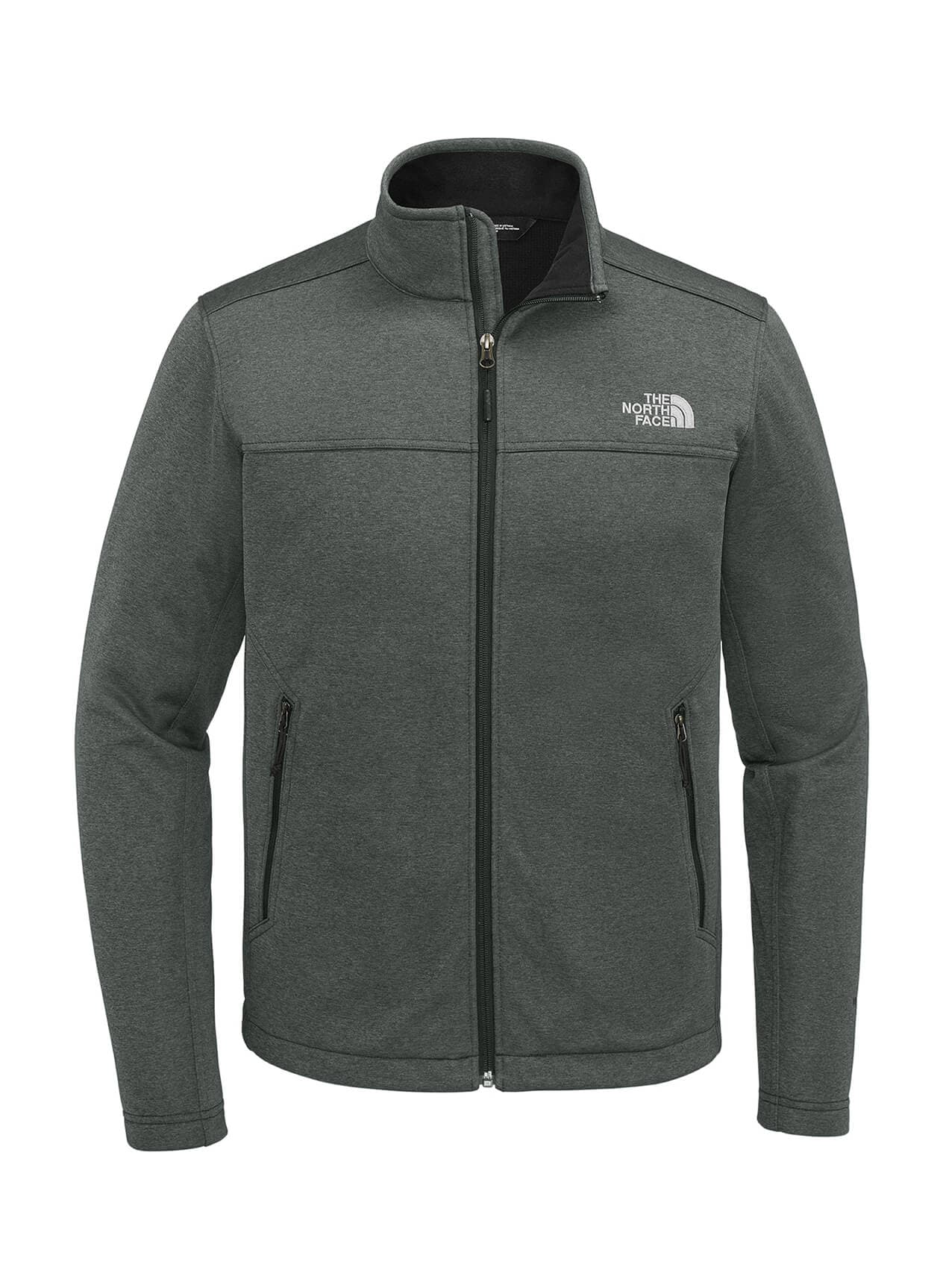 The North Face Men's Chest Logo Ridgewall Soft Shell Jacket - Dark Grey 3XL
