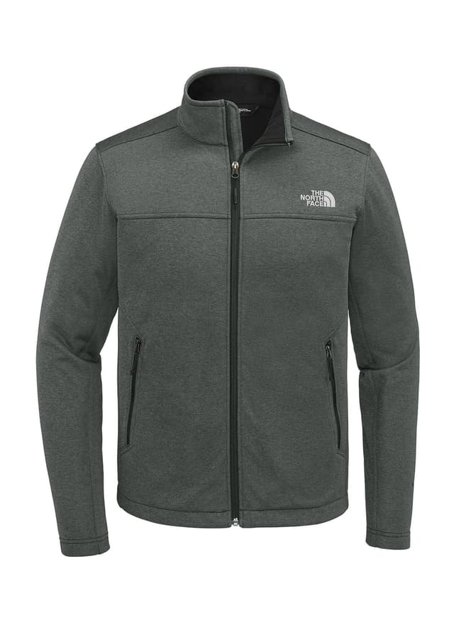 The North Face Men's Chest Logo Ridgewall Soft Shell Jacket - Dark Grey 3XL