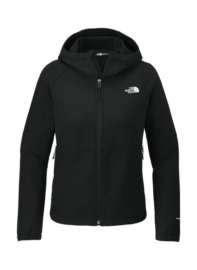 The North Face Women's Barr Lake Hooded Soft Shell Jacket - Black LG