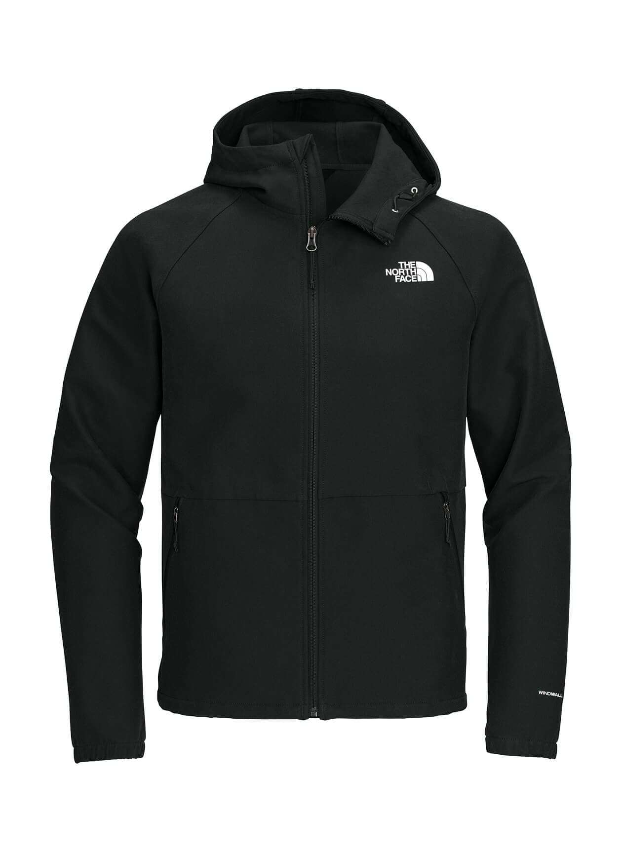 The North Face Men's Barr Lake Hooded Soft Shell Jacket - Black 3XL