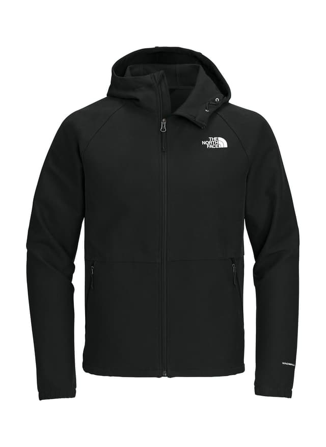 The North Face Men's Barr Lake Hooded Soft Shell Jacket - Black 3XL