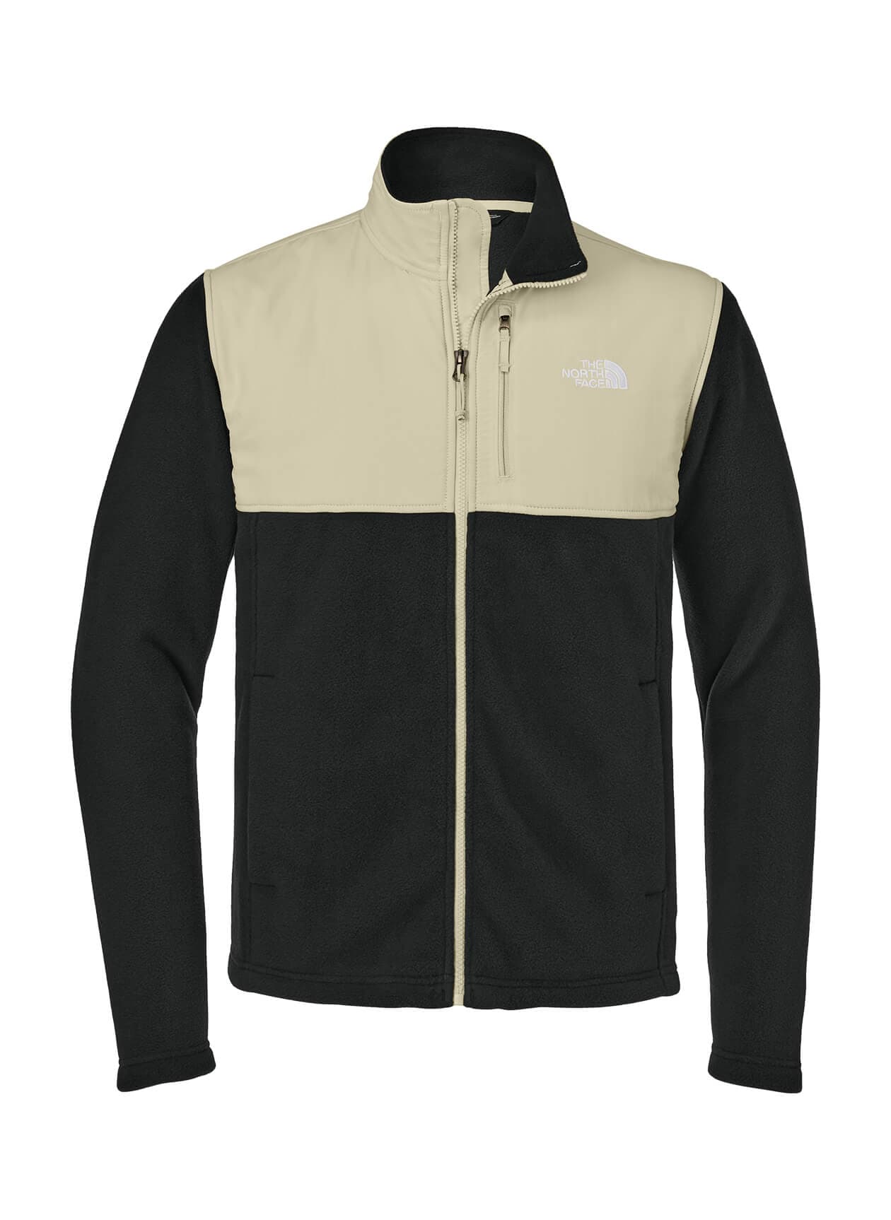 The North Face Men's Highest Peak Full-Zip Fleece Jacket - TNF Black / Gravel 3XL