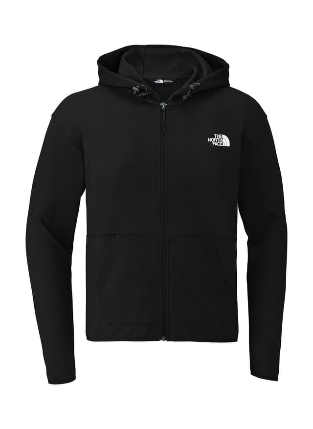 The North Face Men's Double-Knit Full-Zip Hoodie - Black 3XL
