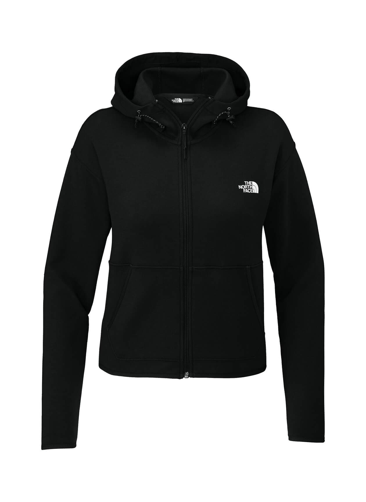 The North Face Women's Double-Knit Full-Zip Hoodie - Black LG