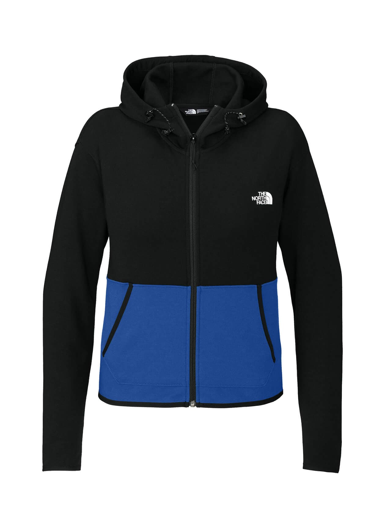 The North Face Women's Double-Knit Full-Zip Hoodie - Blue LG